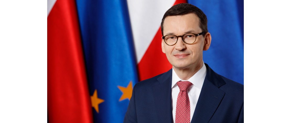 Prezes rady Ministrów Mateusz Morawiecki