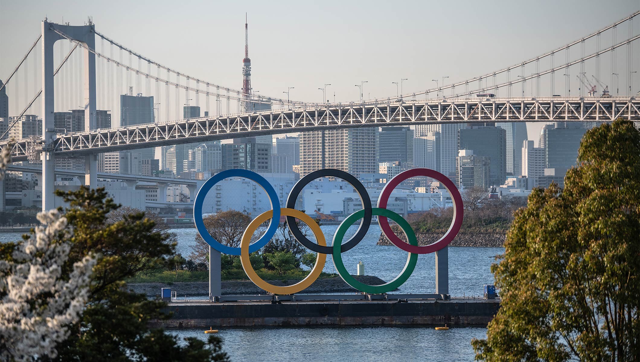 Logo olimpijskie w Tokio.
