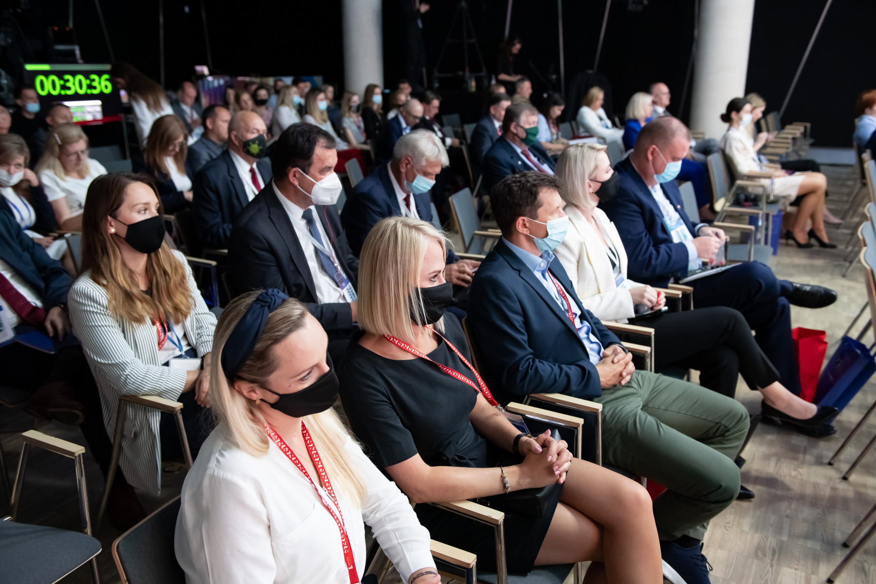 Uczestnicy Samorządowego Kongresu Trójmorza w Lubelskim Centrum Konferencyjnym.