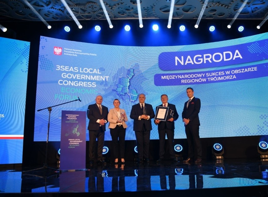 Laureaci nagrody Międzynarodowy Sukces w Obszarze Inicjatywy Trójmorza.