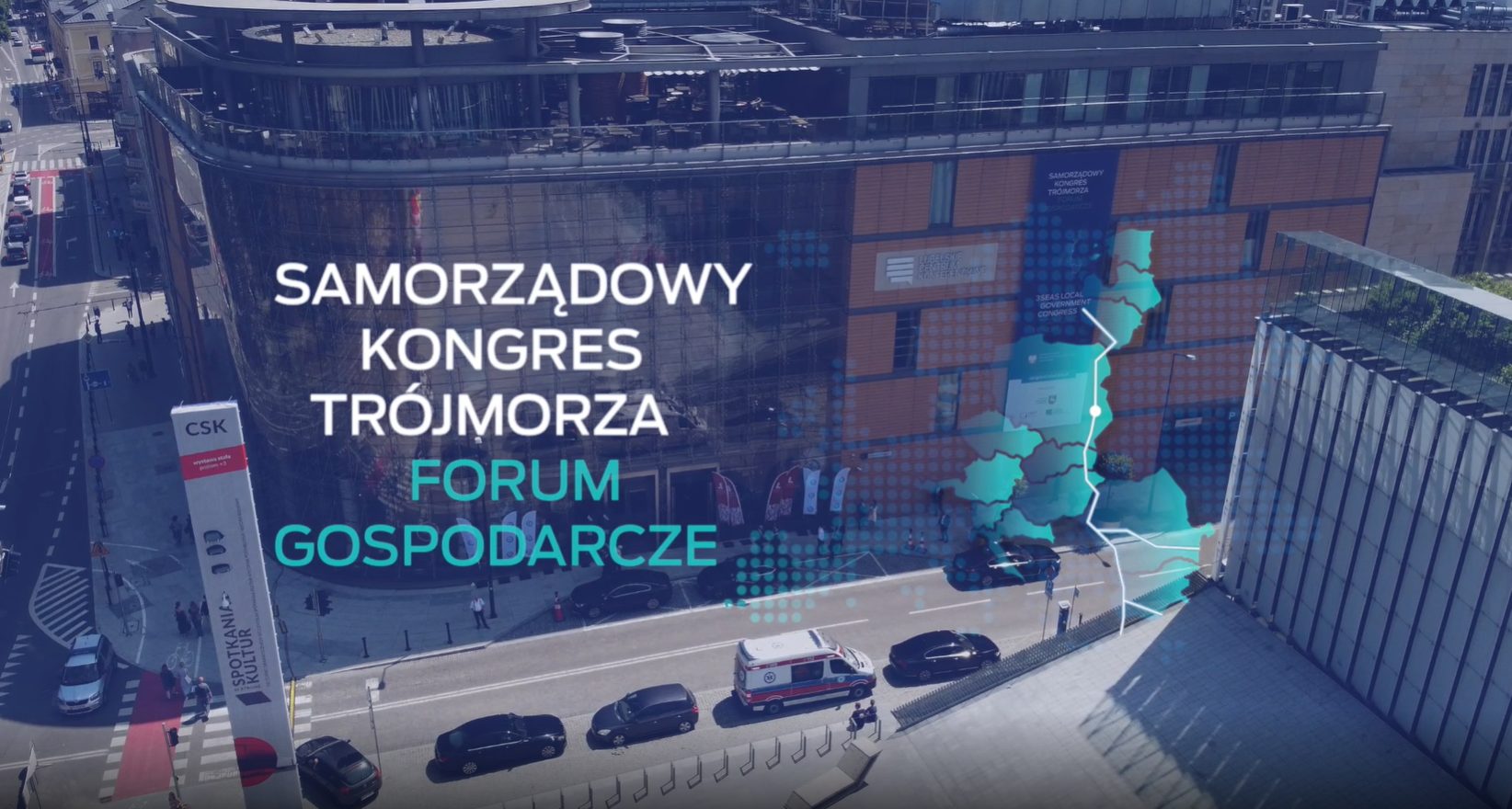 Samorządowy Kongres Trójmorza z Patronatem Honorowym Prezydenta RP Andrzeja Dudy.