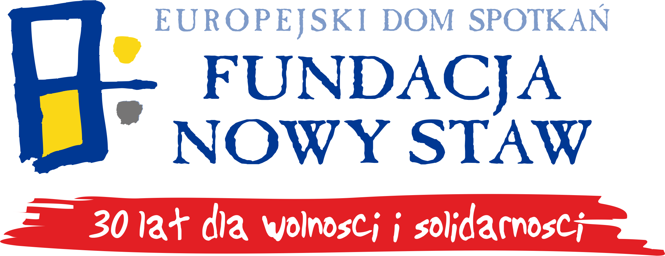Logo Europejskiego Domu Spotkań Fundacja Nowy Staw.